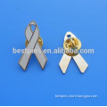 white ribbon brooch Stop Violence Awareness Pin Badge